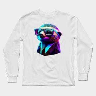 Polygonal sloth Long Sleeve T-Shirt